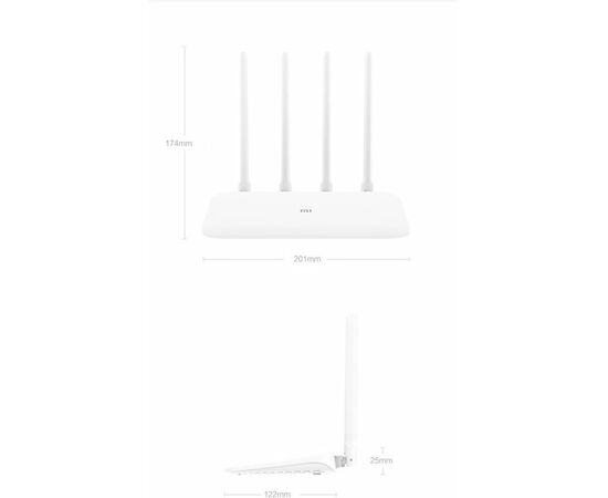  Маршрутизатор Mi Router 4A (DVB4429GL) белый RU 