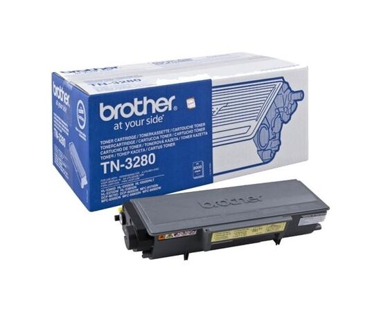  Тонер-картридж Brother TN-3280 черный {HL53XX series/DCP-8085DN/8070D/MFC-8880DN/8370DN (8000 копий)} 