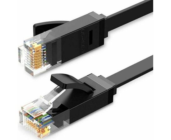  Кабель UGREEN NW102 60545 Cat 6 8-Core U/UTP Ethernet Cable 1.5m Black 