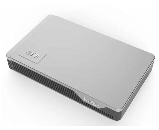  Внешний HDD Netac K338 silver-grey (NT05K338N-004T-30SL) USB 3.0 4Tb 2.5" 