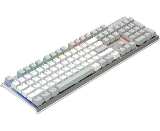  Клавиатура A4Tech Fstyler FS100 Neon серый/белый 