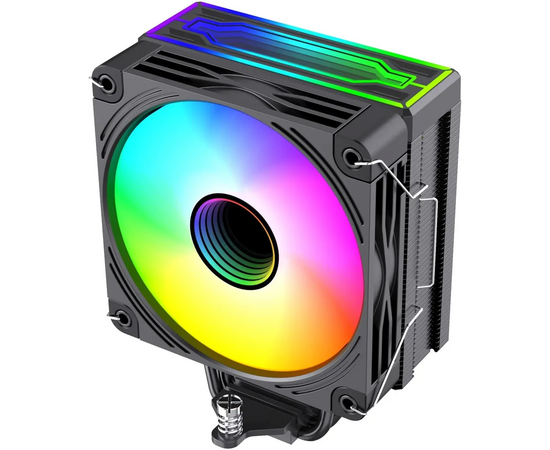  Кулер Bloody BD-AC205-ARGB1 ARGB (BD-AC205-ARGB1-BK) Soc-AM5/AM4/1200/1700/1851 черный 4-pin 14-26dB Al+Cu LCD 205W 513gr Ret 