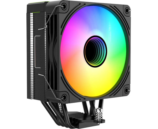  Кулер Bloody BD-AC205-ARGB1 ARGB (BD-AC205-ARGB1-BK) Soc-AM5/AM4/1200/1700/1851 черный 4-pin 14-26dB Al+Cu LCD 205W 513gr Ret 