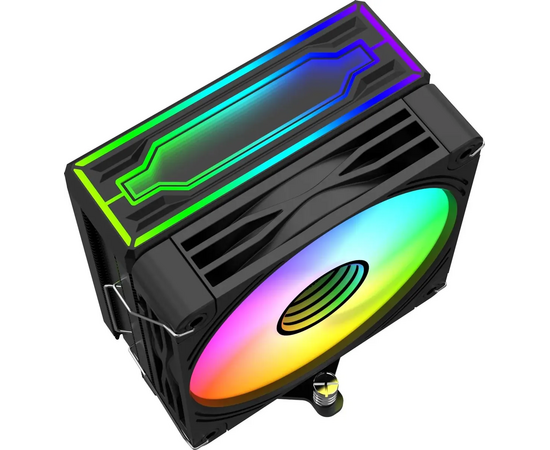  Кулер Bloody BD-AC205-ARGB1 ARGB (BD-AC205-ARGB1-BK) Soc-AM5/AM4/1200/1700/1851 черный 4-pin 14-26dB Al+Cu LCD 205W 513gr Ret 