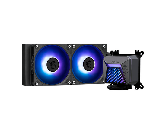  СВО MSI Mag CoreLiquid A15 240 (306-7ZWAA11-L80) 2x ARGB Fan, ARGB Block 