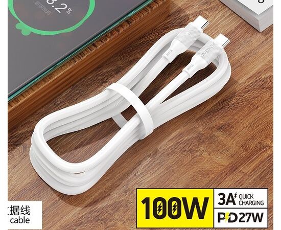  Кабель Type-C - Type-C Foneng X80 1M, 100W (White) 