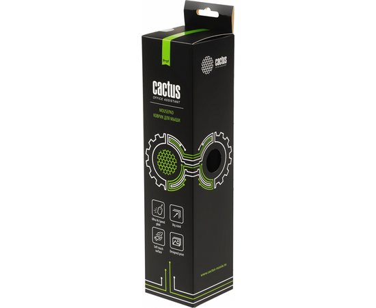  Коврик для мыши Cactus CS-MPC-PRO01XL Black 400x300x3мм 