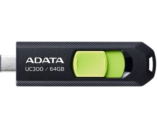  USB-флешка A-DATA UC300 (ACHO-UC300-64GRBK/GN) 64GB, Type-C 