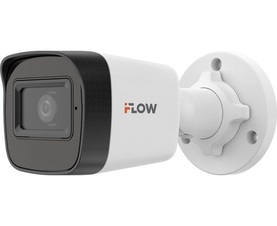  iFLOW F-IC-1121M(2.8mm) 2Мп уличная цилиндрическая IP-камера с ИК-подсветкой до 30м и встроенным микрофоном 