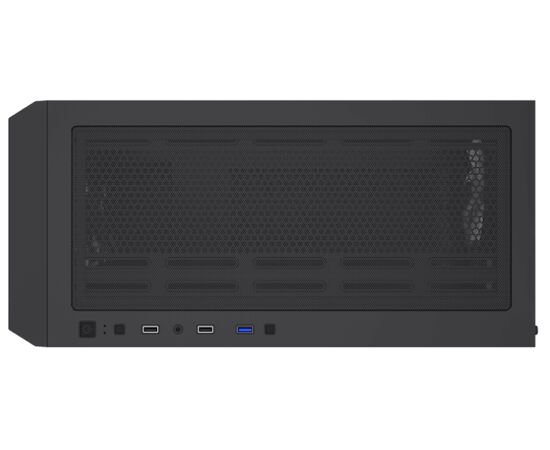  Корпус GameMax Destroyer TGB, mATX, black, w/o psu, w/1xUSB3.0+2xUSB2.0, Combo Audio, w/3x12cm ARGB front fan 
