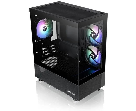  Корпус Thermaltake View 170 TG ARGB (CA-1Z4-00M1WN-00) черный без БП ATX 9x120mm 5x140mm 1x200mm 2xUSB3.0 audio bott PSU 