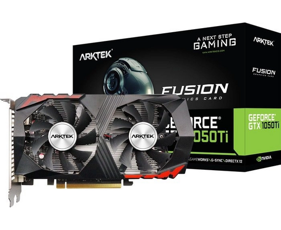  Видеокарта Arktek GTX 1050 Ti 4GB (AKN1050TiD5S4GH1) GDDR5 