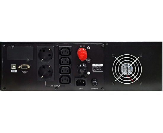  ИБП Powercom Infinity INF-800AP RM (3U) 480Вт 800ВА черный 