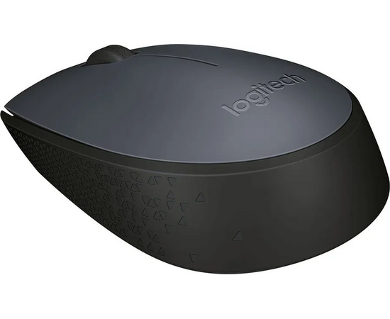  Мышь Logitech M170 (910-004658) оптическая беспроводная USB черный/темно-серый 