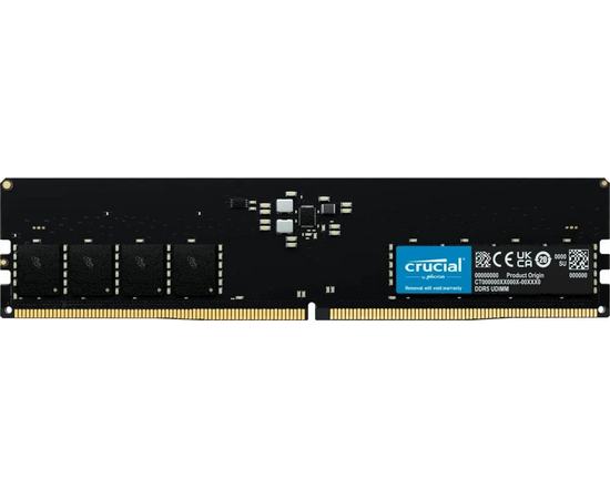  ОЗУ Crucial CT16G56C46U5 CL46 16GB DDR5 5600 DIMM , 1.1V 
