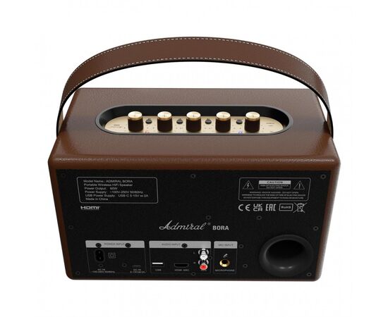  Портативная колонка Admiral Bora ADPS35BRN коричневый 