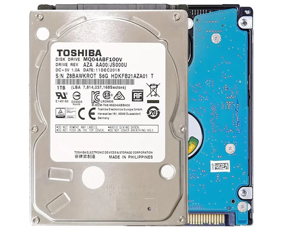  HDD Toshiba MQ04ABF100V Video SATA3 1Tb 2.5" (SMR) 5400 128Mb 