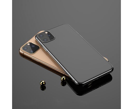  Защитное стекло на заднюю камеру HOCO A18 для iPhone 11 Pro/11 Pro Max, золотой 