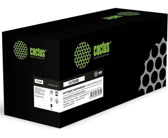  Картридж лазерный Cactus CS-TK3400 TK-3400 черный 12500стр для Kyocera Ecosys MA4500ix/PA4500x 