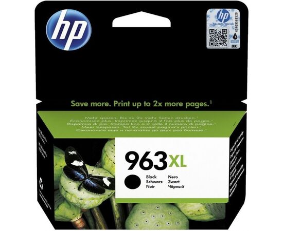  Картридж HP 963XL 3JA30AE High Yield Black Original Ink 