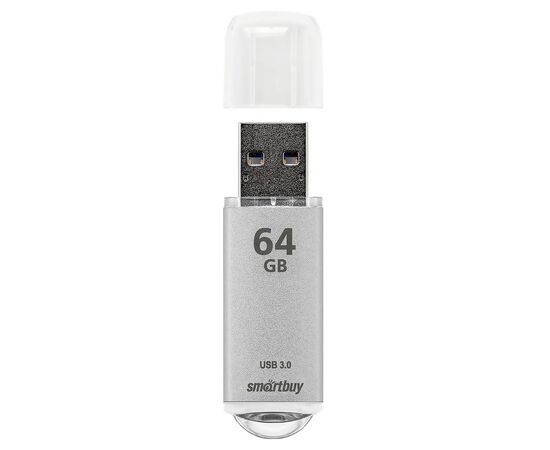  Флэш накопитель USB 64 Гб Smart Buy V-Cut 3.0 (grey) (85263) 